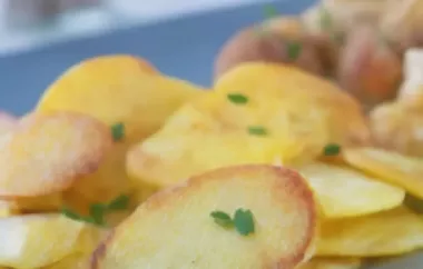 Köstliche gebratene Kartoffelscheiben