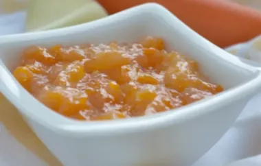 Köstliche Karotten-Apfel-Marmelade