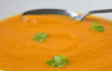 Köstliche Karotten-Ingwer-Honig Suppe