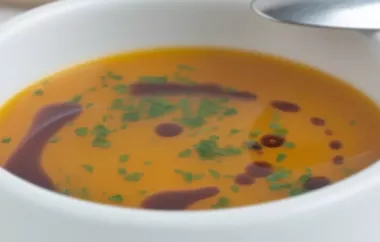 Köstliche Mango-Kürbis-Suppe mit exotischem Geschmack