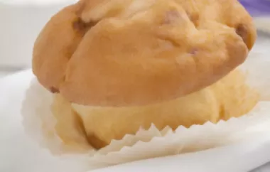 Köstliche Muffins mit zartschmelzender weißer Schokolade