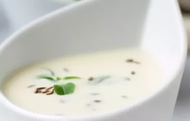 Köstliche Quargel Suppe nach österreichischem Rezept