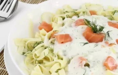 Köstliche Spaghetti mit würzigem Lachs