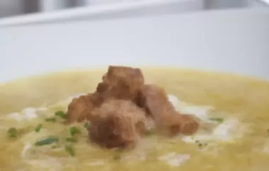 Köstliche Zwiebelsuppe nach französischer Art