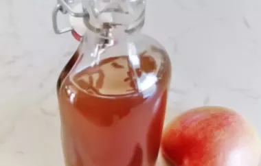 Köstlicher Apfel-Likör mit einer Note von Zimt