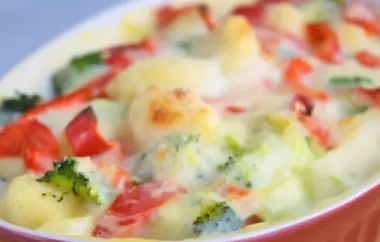 Köstlicher Brokkoli-Auflauf mit knusprigen Gnocchi