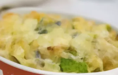 Köstlicher Brokkoli-Schinken Auflauf mit Käse überbacken