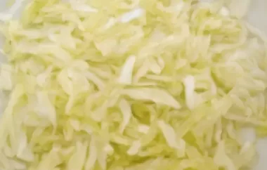 Köstlicher Krautsalat