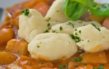 Köstlicher Nockerlteig für ein herzhaftes Gulasch