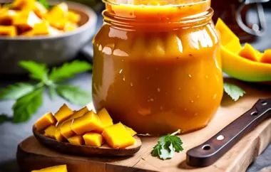 Köstliches Mango-Preiselbeer-Chutney für besondere Anlässe