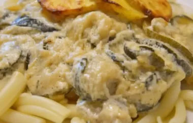 Köstliches Pasta Rezept: Penne in cremiger Zucchinisauce