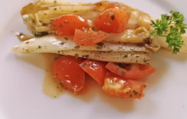 Köstliches Rezept für Chicorée mit Tomaten