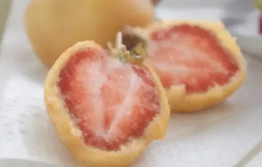 Köstliches Rezept für Erdbeeren im knusprigen Mostbackteig