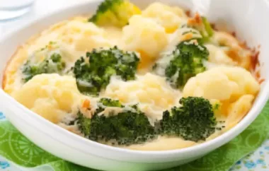 Köstliches Rezept für überbackenen Brokkoli mit Käse