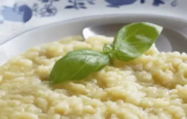 Köstliches Safran-Risotto: Eine italienische Spezialität
