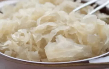 Köstliches und einfaches Sauerkraut Rezept