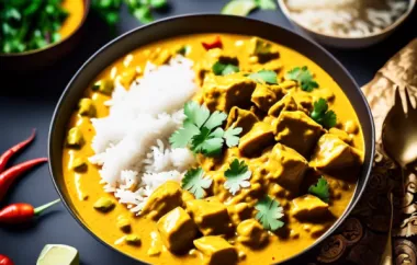 Köstliches veganes Curry mit Basmati Reis
