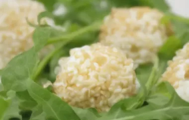 Kohlrabi-Zwiebel-Sesam-Bällchen - ein vegetarisches Rezept für Genießer