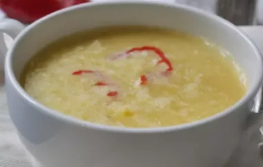 Kräftige Maissuppe mit Paprika