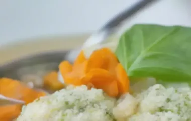 Kräuternockerl-Suppe - Eine köstliche Suppe mit frischen Kräutern