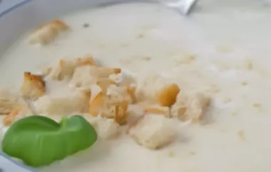 Krenschaumsuppe - Eine würzige Suppe mit frischem Kren