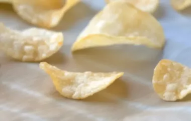 Krosse Topinambur-Chips - Gesunder Knabberspaß für Zwischendurch