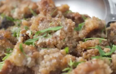 Krustenpfanne mit Brot