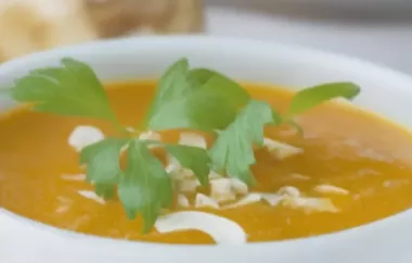 Kürbis-Karotten Suppe mit Hirse - ein herbstliches Rezept