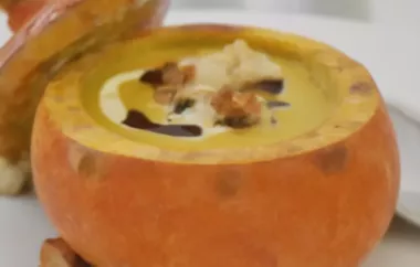 Kürbis-Suppe mit Ingwer