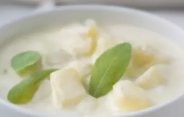 Lange Kartoffel-Lauch-Zitronen-Salbei-Suppe Rezept