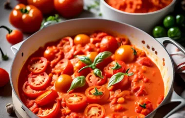 Langsames Letscho mit Paprika und Tomaten