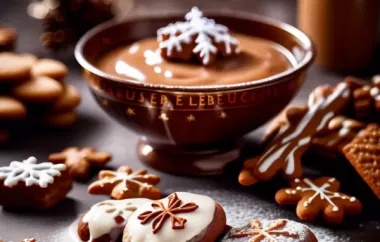 Lebkuchen-Sauce - Eine köstliche Süßspeise für die kalte Jahreszeit