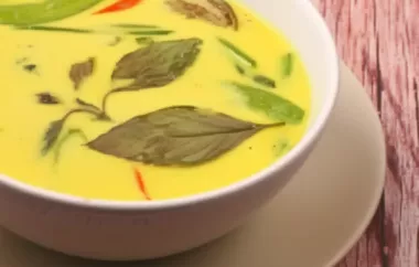 Leckere Currysuppe mit exotischer Kokosmilch