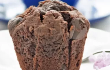 Leckere Muffins für Schokoladenliebhaber