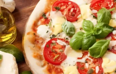 Leckere Tomaten Pizza zum Selbermachen