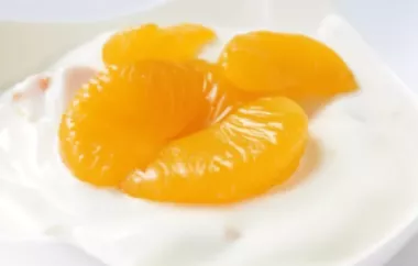 Leckere Topfen-Mandarinen Creme zum Genießen