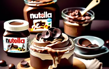 Leckere Topfen Nutella Creme für alle Schokoladenliebhaber