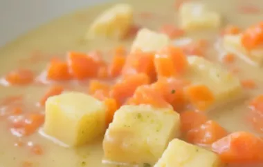 Leckere und gesunde Suppe mit Tofu