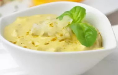 Leckerer Curry-Dip mit Joghurt und Mayonnaise