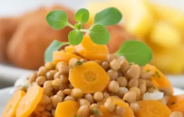 Leckerer und gesunder Linsen-Karotten-Salat mit cremigem Feta