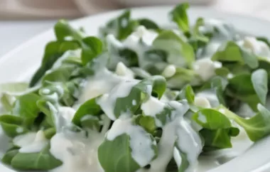 Leckeres Gorgonzola-Salatdressing selber machen