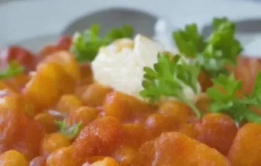 Leckeres Kichererbsen-Curry mit exotischen Gewürzen