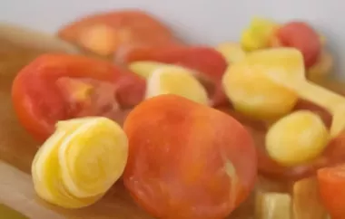 Leckeres Lauch-Tomaten-Gemüse