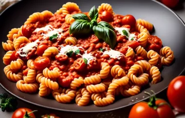 Leckeres Rezept für Basilikumgnocchetti mit würziger Tomatensauce