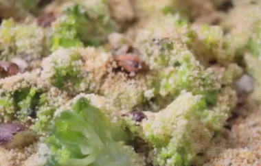 Leckeres Rezept für Brokkoli mit Mandeln