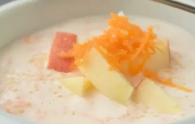 Leckeres Rezept für eine Karottencreme