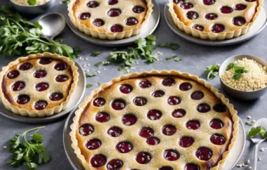 Leckeres Rezept für eine Marillen-Ingwer-Tarte