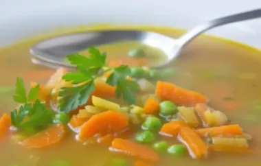 Leckeres Rezept für eine vegane Currysuppe