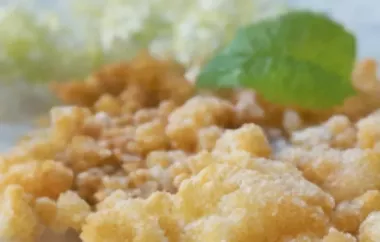 Leckeres Rezept für Holunderkrapfen