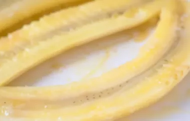 Leckeres Rezept für karamellisierte Banane